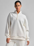 Basic Quarter Zip Mock Neck - Pre Order