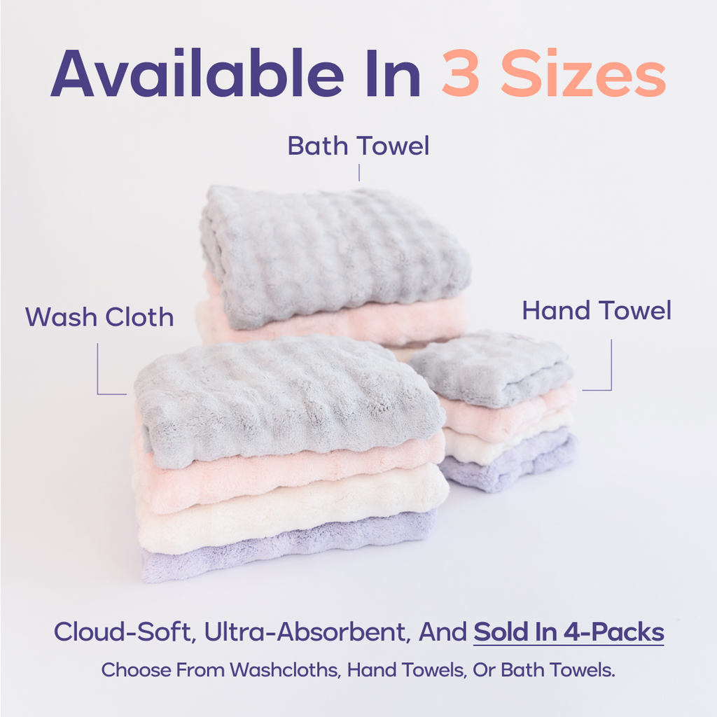 Bubble Towels Complete Set