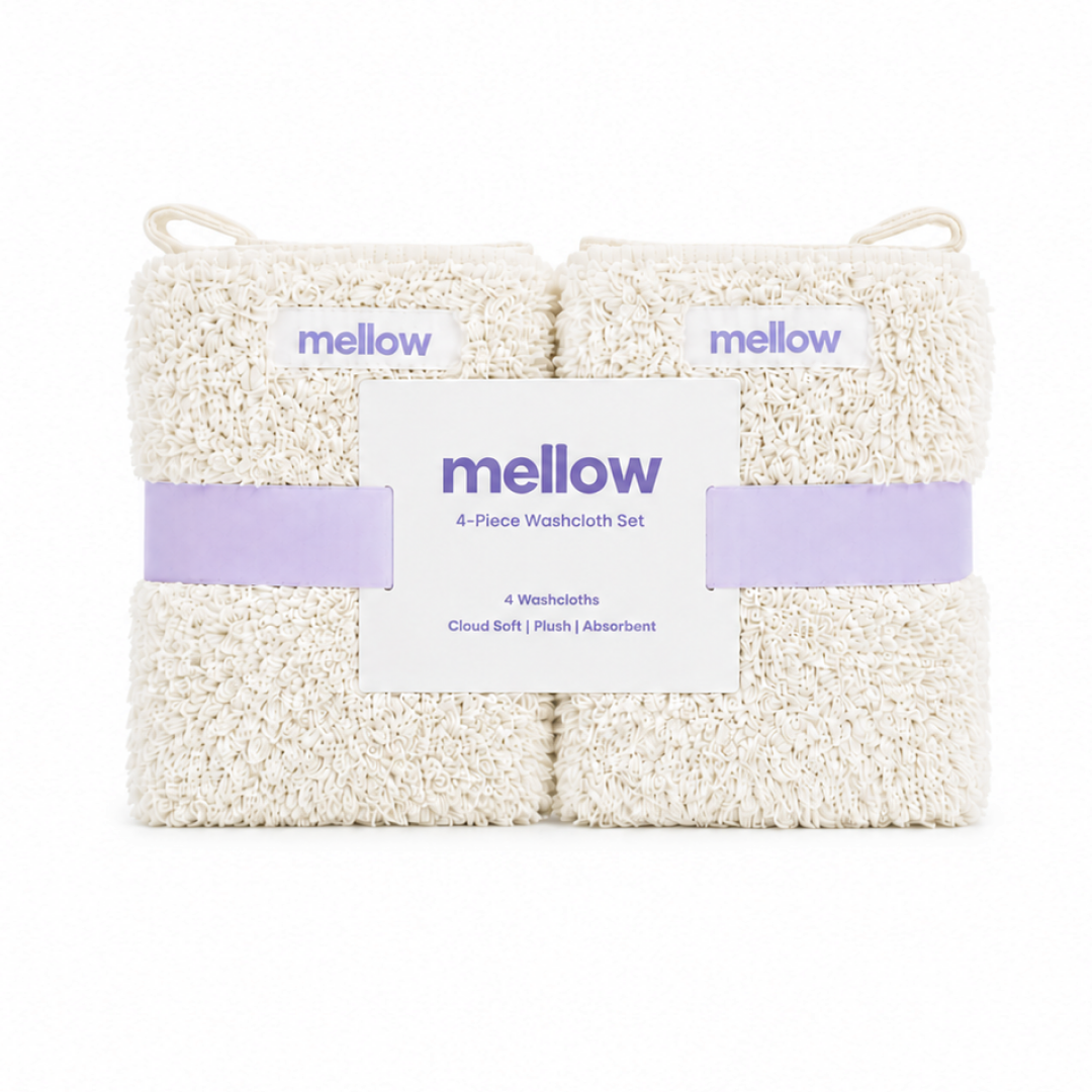 Cloud Plush Washcloths (4-Pack)