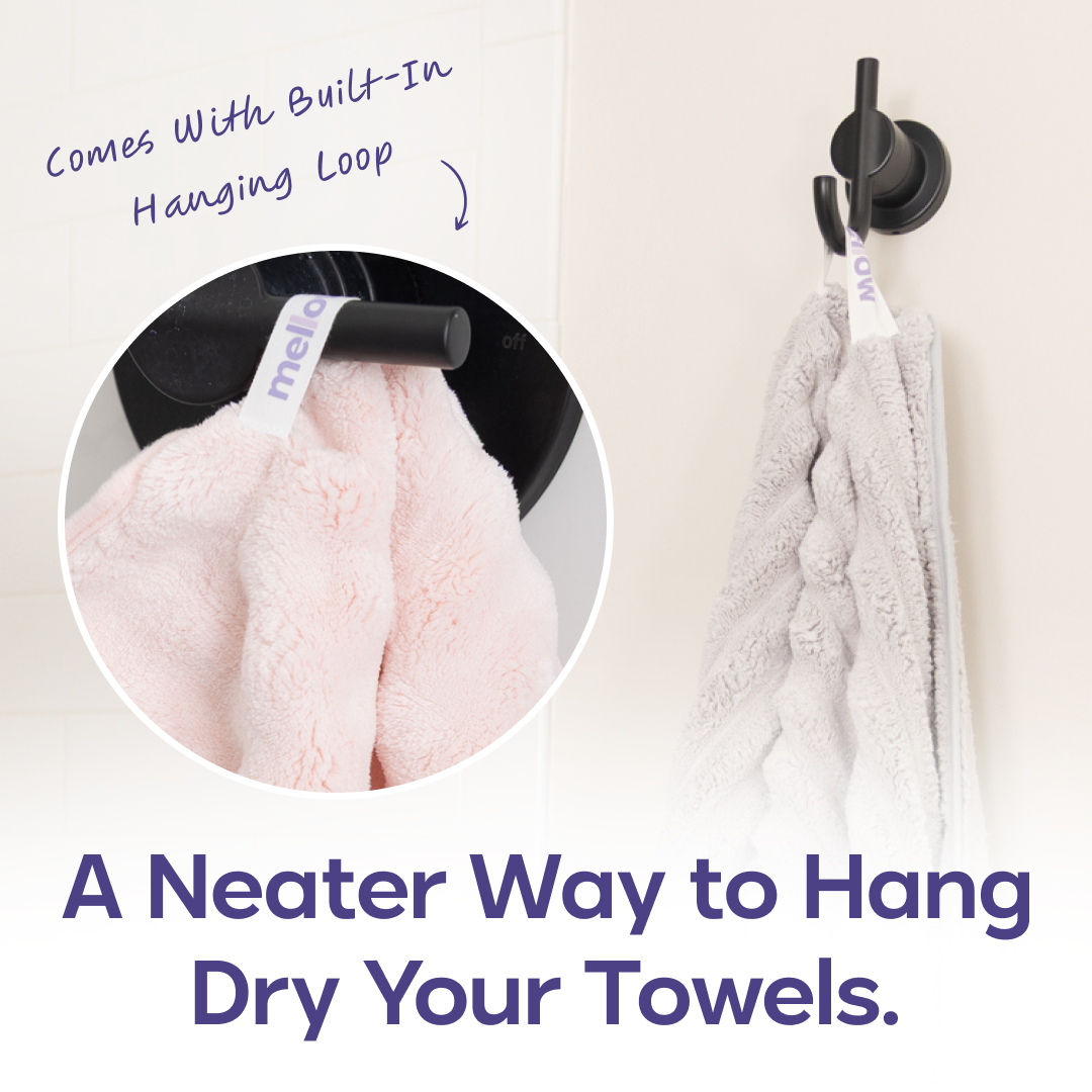 Ribbed Hand Towels (4-Pack)
